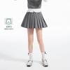 Girls' Bow Pleated Skirt