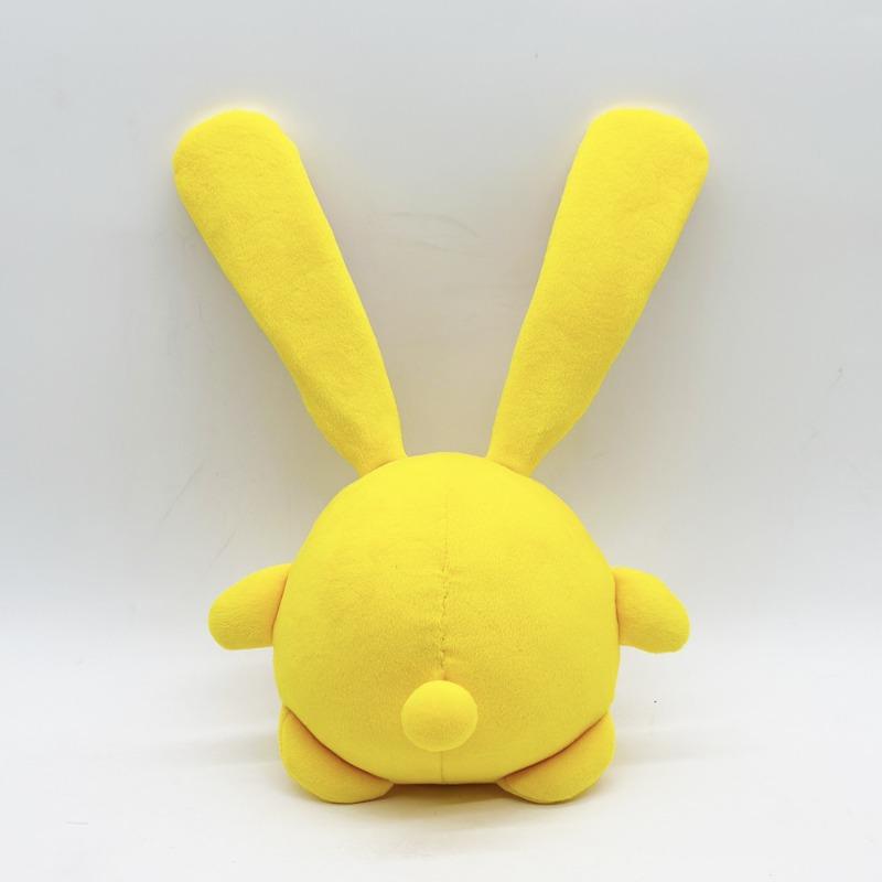 Plush Cute Yellow RabbitChick Plushie Cartoon Halloween Decor Stuffed Doll Toy Kids Girls Christmas Gift