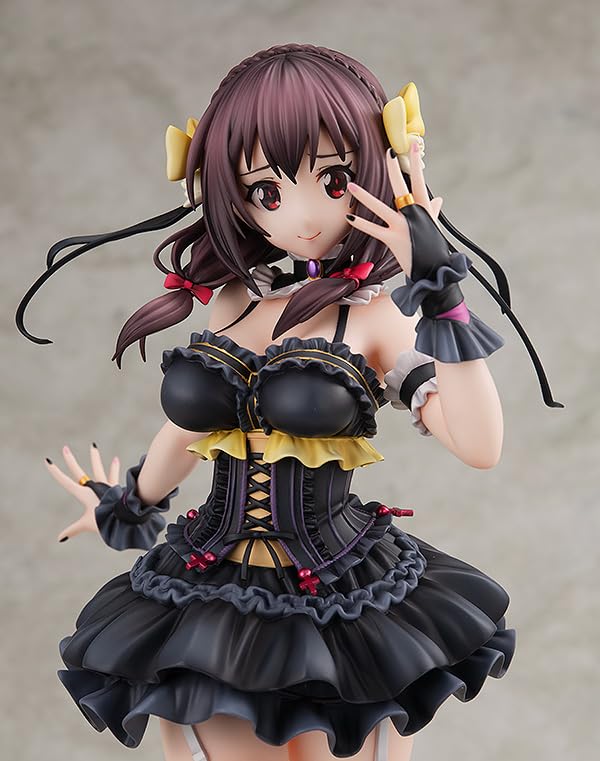 KADOKAWA Explosions in this Wonderful Yunyun Gothic Lolita scale plastic painted finished figure World! ver. 1/7