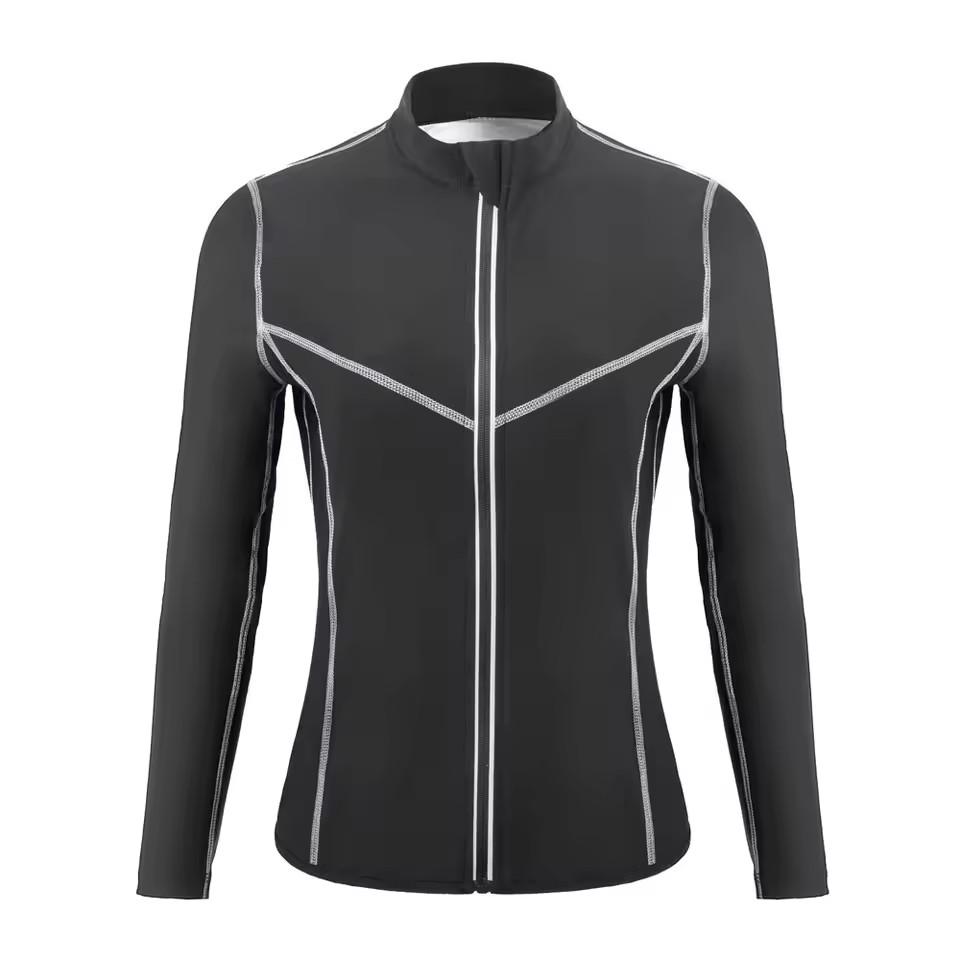 Men Explosive Sweat Long Sleeve Jacket Breathable Fitness Running Gym Sportswear S