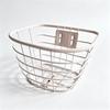 Panier Avant de Vélo Fixe Durable Panier Avant de Vélo en Métal Accessoires pour Vélo Pliant d'Enfant