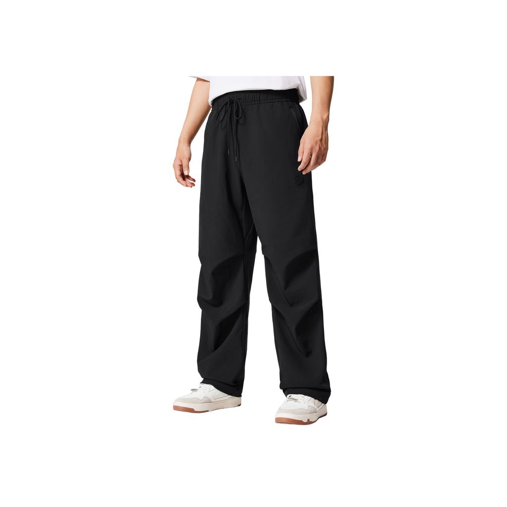 Li-Ning Badfive Windproof Water-Resistant Loose Fit Logo Sports Pants Men Bottoms AYKV557-3