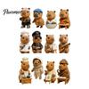 Chilliest Holiday Countdown 2025 Capybara Advent Calendar 24 Days Christmas with Quirky Decor Pcs 2D/3D Ornaments Surprise Gift for Whimsical