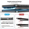 Per Apple / Huawei / Xiaomi Standard Qi Caricabatterie Wireless Magnetico per Auto Tappetino Antiscivolo con Luce Indicatrice