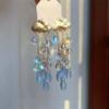 Cyan Misty Clouds Cute Characteristic Ear Clips and Studs