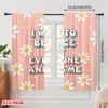 2pcs 2D flat printing Curtain I Want To Be Nice Annoying Me Fabric Without Electricity Family Party for Living Room Outdoor