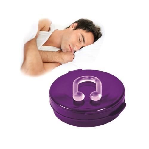 Bague anti-ronflements - Universelle - Silicone souple - Placée dans les narines - Réduit les ronflements