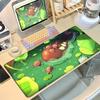 Anime PClodsire Mousepads Locking Edge Rubber Table Mat 900x400mm Notebook Keyboard Carpets Large Office Decoration Rug