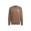 Sweatshirts Men's Stratum Dark Earthy Brown Crew Neck Moderate Regular IX4911