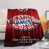 1PC Bayern Munich Fan Gear Custom Name Patterned Flannel Blanket Suitable For All Seasons For Home Decor Warmth And Comfort Gifts Holiday Present