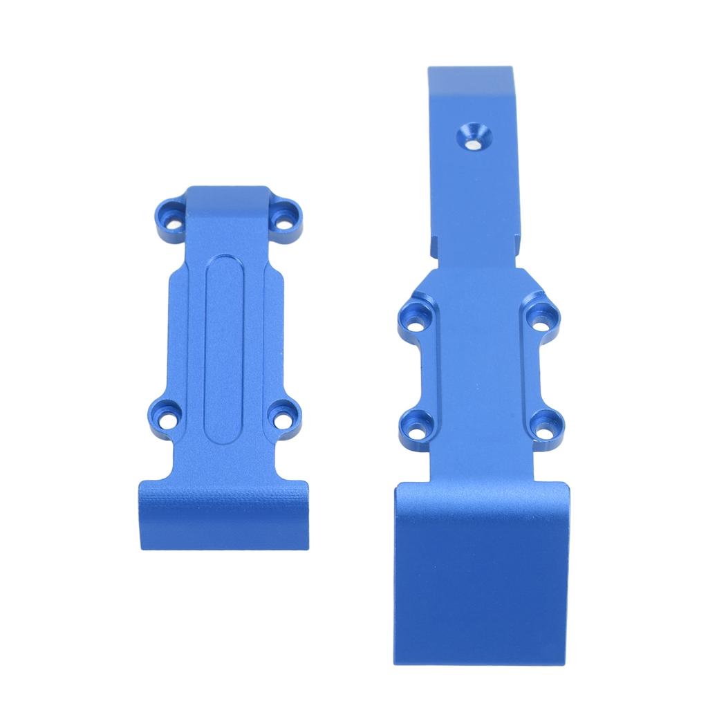 RC Car Skid Plate Front and Rear RC Car Aluminum Skid Plate for 1Celsius16 Slash
