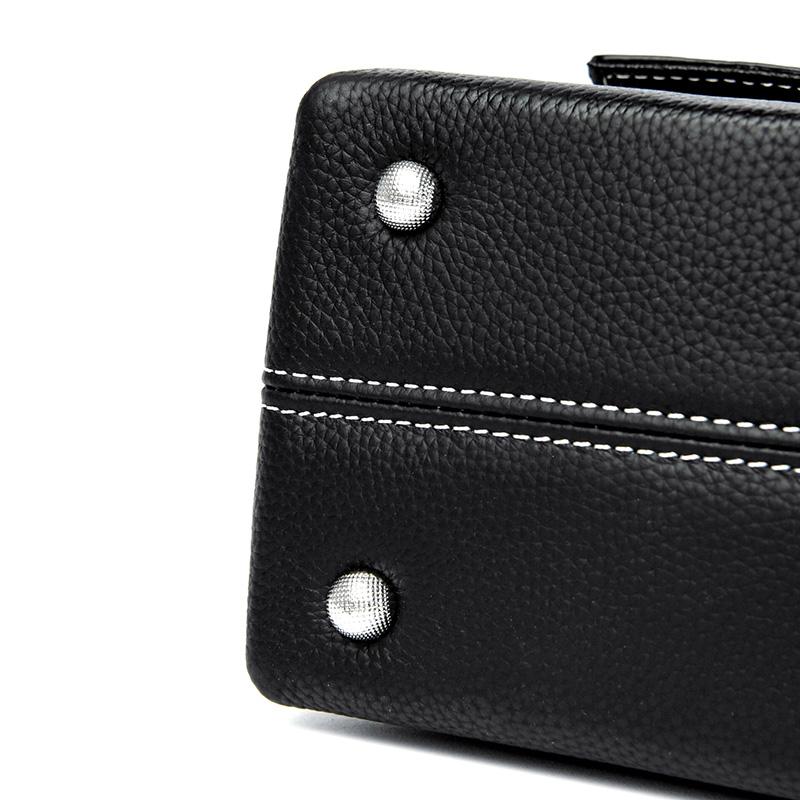 Skin Feeling Soft Genuine Leather Shoulder Messenger Women 100%Cow Leather 2023 Fashion Female Crossbody Bag Lady Quality Purses