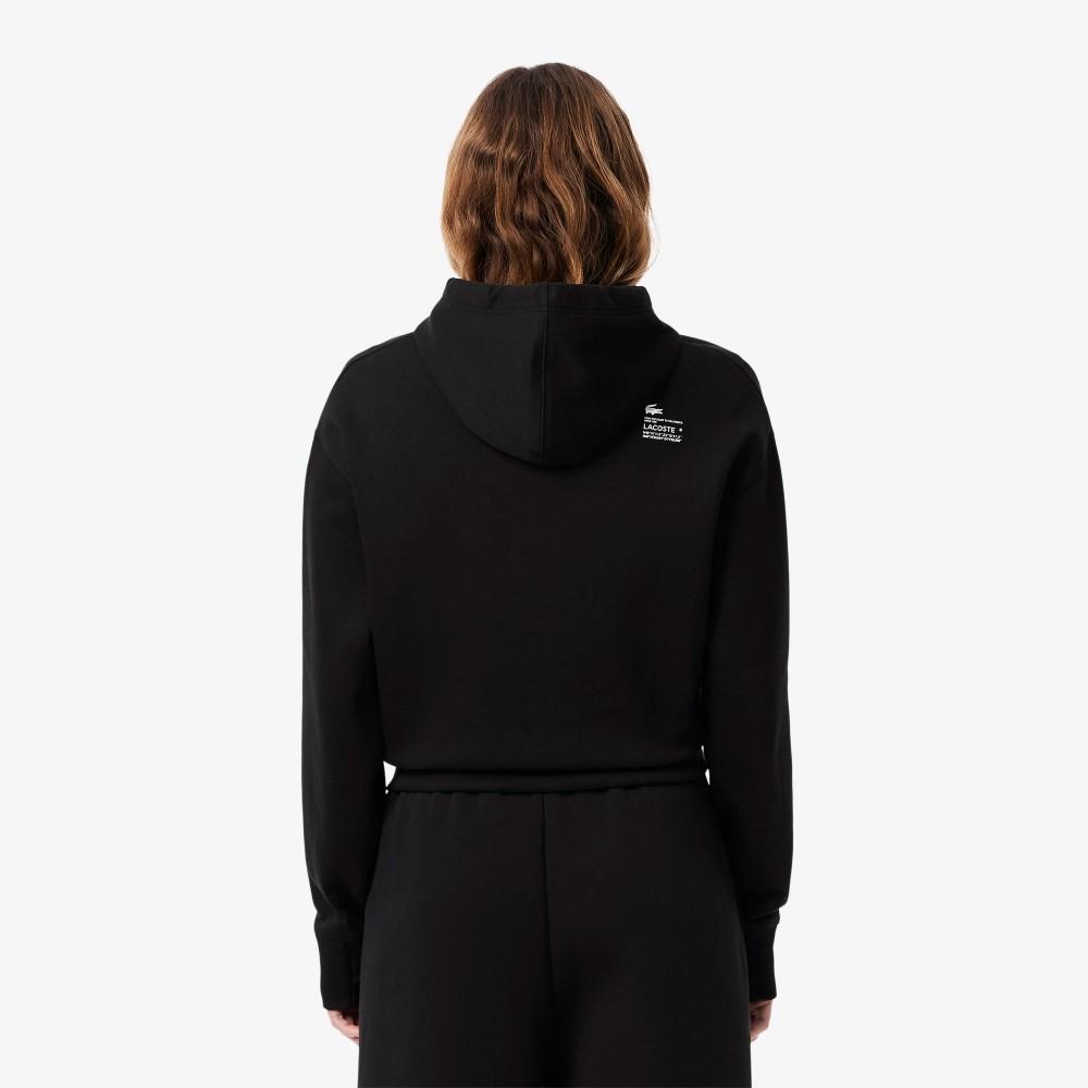 Lacoste Women's Double-Face Active Hooded Sweatshirt SF0281-55N031