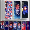 Fondo U. De Chile LOGO Hülle Für Samsung A16 A26 A36 A56 A55 A35 A25 A15 A05S Telefon Galaxy Note 20 10 9 8 M52 M51 M30S M32 M12 J8