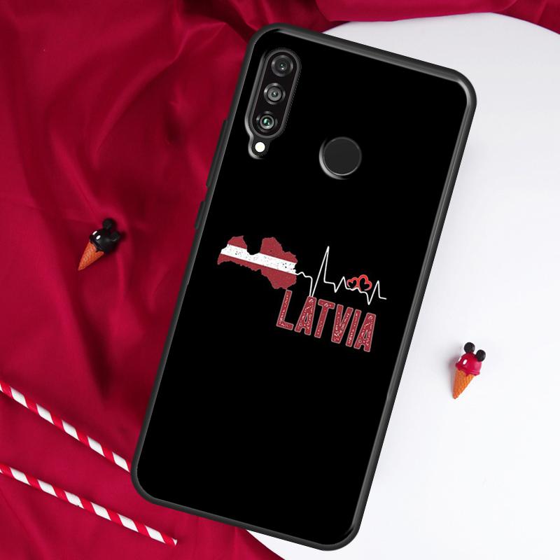 

Latvia Flag For Huawei Nova 10 SE 9 5T 12s 12i 11i Y91 Y90 Y60 Y70 Y72 Y61 P20 P30 P40 Lite P60 Pro Case Nova 9 SE