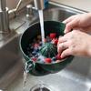 Bol à égoutter Lavage Baies Spirale Imprimé en 3D Bol de Nettoyage Fruits Vortex Dynamique pour Fruits Légumes
