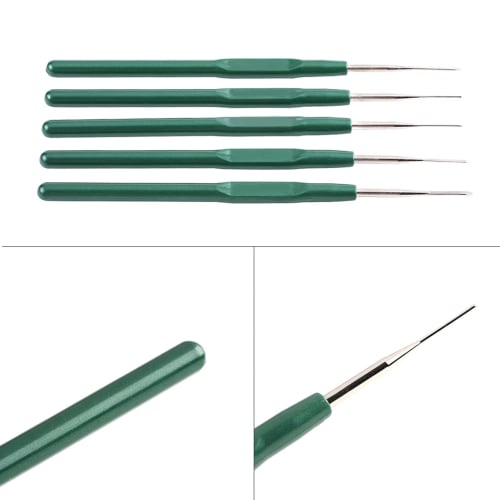 Aramox Terminal Release, 5-Piece Set, Automotive Wire Harness Terminal Socket Plug Pin Removal Tool Kit, Durable and Long-Lasting