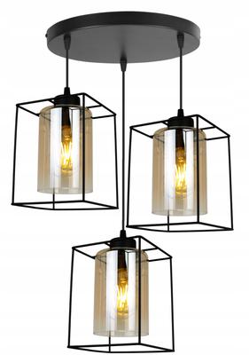 LAMPE À SUSPENDRE MODERNE ÉLÉGANTE ABAT-JOUR EN VERRE