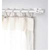 Punch-free Curtain Rod Clip Hook Shower Curtain Rod Hanging Holder Household Fixed Clip Hanging Hook Holder Self Adhesive Hooks