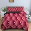 Luxury Geometric Duvet Cover Microfiber Diamond Bedding Set Abstract Pattern Comforter Cover King Queen For Girls Adult Bedroom
