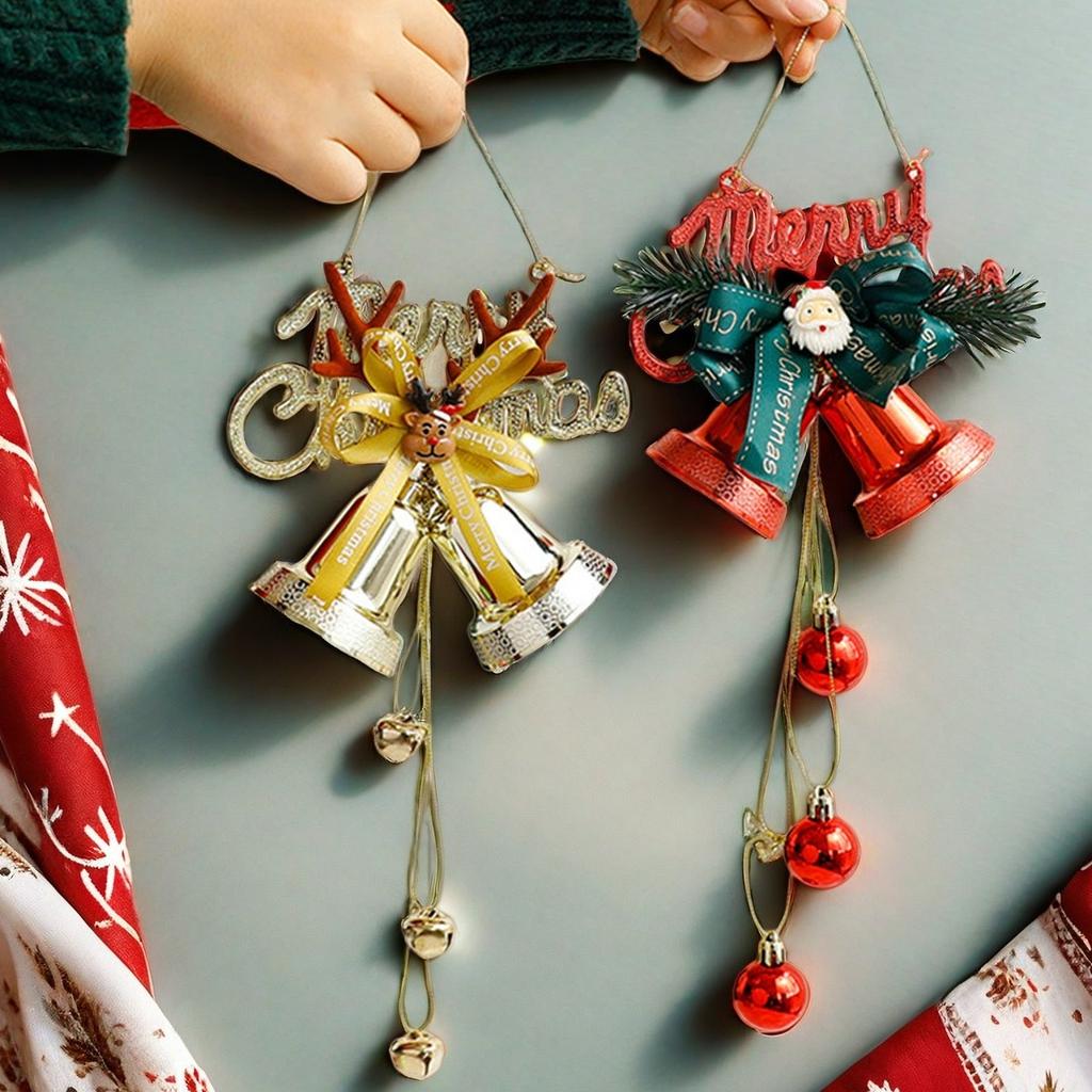 Christmas Bell Christmas Tree Pendant Christmas Decoration Pendant Christmas Bell Pendant Ornaments