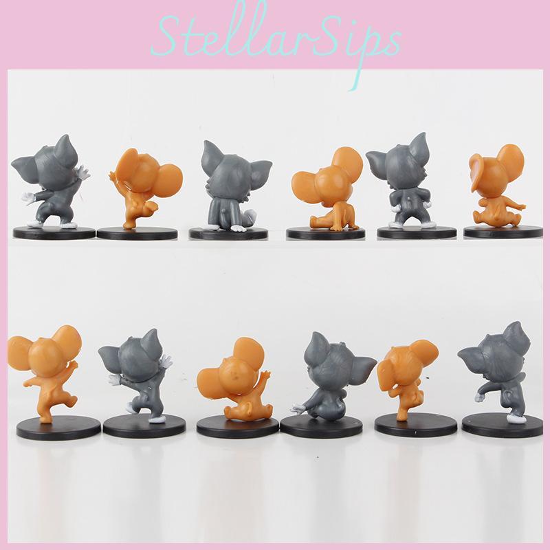 Fun Tom And Jerry Pvc Blind Box Toy Figures Collectible Models For All Ages