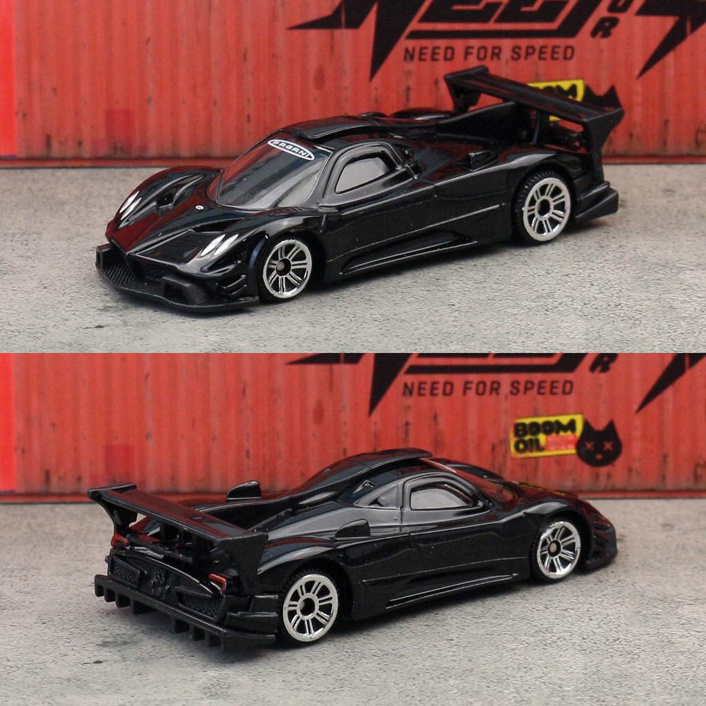 1/64 Scale Pagani Zonda R Toy Car Model CCA MSZ 1:64 Diecast Vehicle Miniature Free Wheels Collection Suitable for Hot Wheels Gift Kid