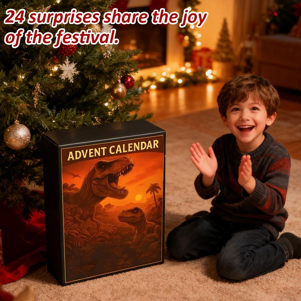 Advent Calendar Dinosaur Toys 24 Days Countdown Calendar To Christmas Surprise Toys Set Dinosaur Figurine Christmas Gifts