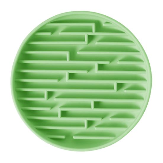Silicone Dog Slow Feeder Bowl with Suction Cup Anti-Choking Non-Slip Puzzle Food Bowl for Dogs Cats Boredom Anxiety Relief