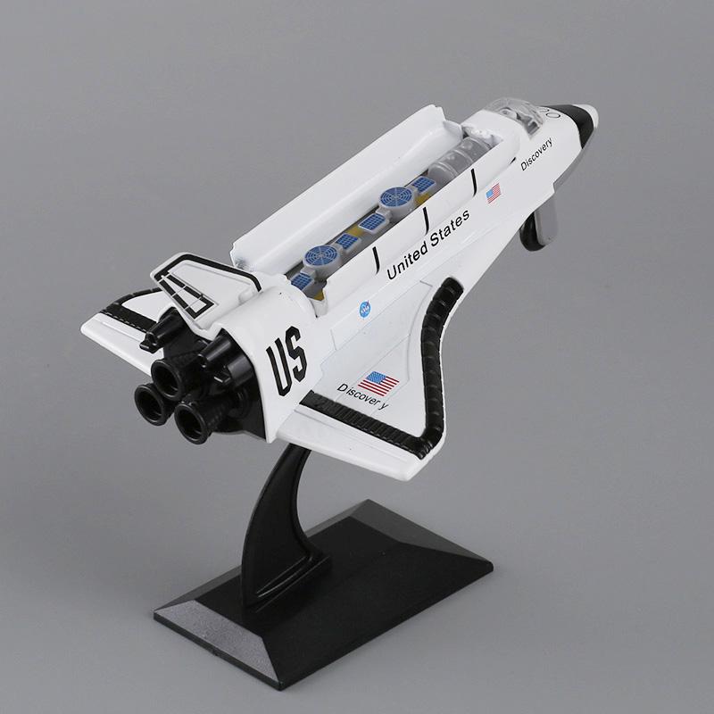 

Spaceship manned rocket space shuttle alloy space shuttle Simulation Aviation Model Children s Toy Decoration Display Gift