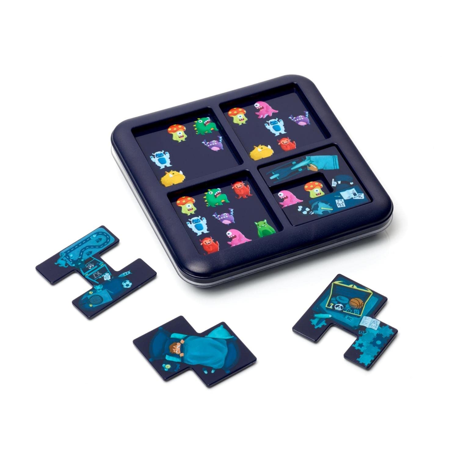 Smart Games Monster Brain Training Puzzle Board Game SG480JP Authentic Hide-and-Seek