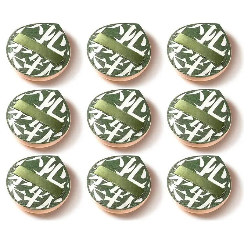 

9 шт. Набор супер мягких косметических пуховокСпонж для макияжа для женщинПуховка для пудрыКорейские косметические инструментыАксессуары