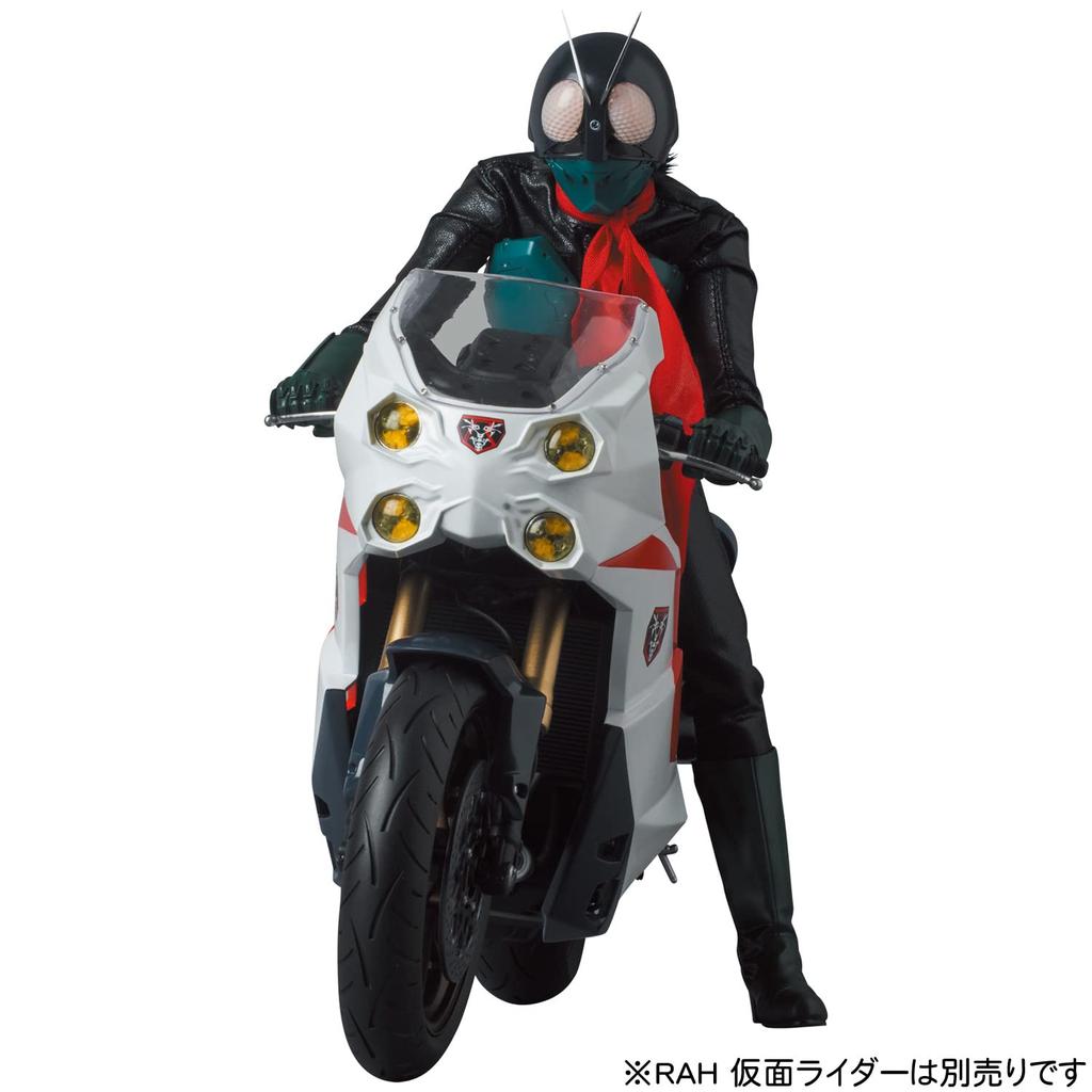 Medicom Toy RAH Real Action Heroes No.790 Cyclone Vehicle Shin Kamen Rider Painted Unisex 330mm Long