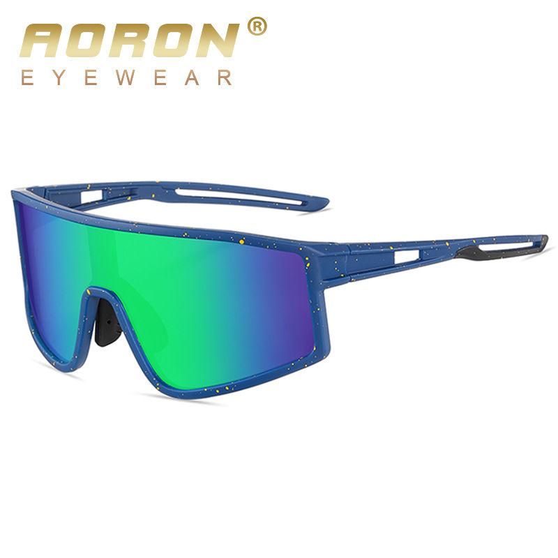 aoron PC Frame Polarized Sunglasses Outdoor Fashion Sport Driving Fishing Glasses UV400 Anti Glare Skiing Goggles