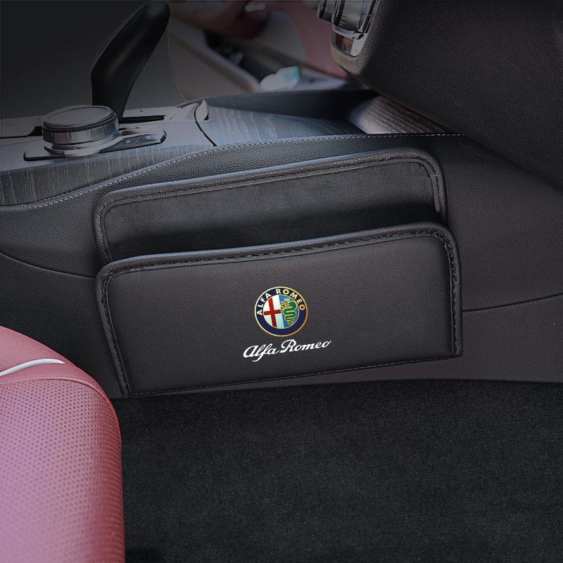 Multifunction Car Organizers Pocket Bags Auto Accessories For Alfa Romeo Giulietta Mito 159 Giulia Stelvio 156 147 Tonale Brera