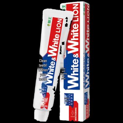 Fresh Breath Whitening Baking Soda Toothpaste