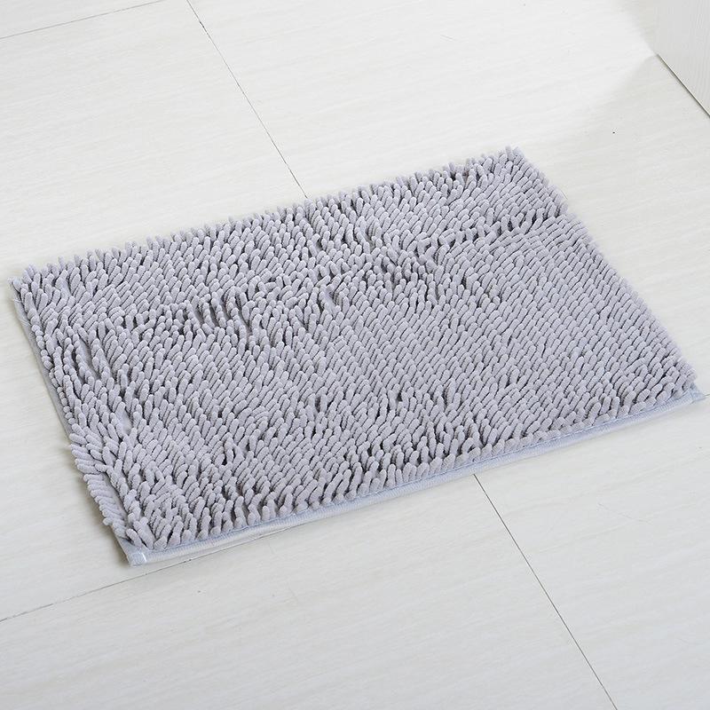 Chenille Entry Mat Bathroom Bathroom Toilet Toilet Absorbent Door Mat Foyer Entry Foot Non-slip Mat