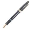Great MONTBLANC Fountain Pen Meisterstück 146 Black Gold 14C Mens Used