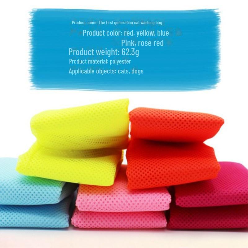 Multifunctional Cat Bathing and Grooming Bag – Anti-Scratch Cat Wash Bag