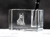 Basque Shepherd Dog, Basque Sheepdog – Pen stand, crystal organiser with dog photo | Art-Dog