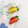 Cute and Versatile Hair ClipsFruit and Vegetable Grabber Back of The Head Updo Shark Clip Hair Accessory
