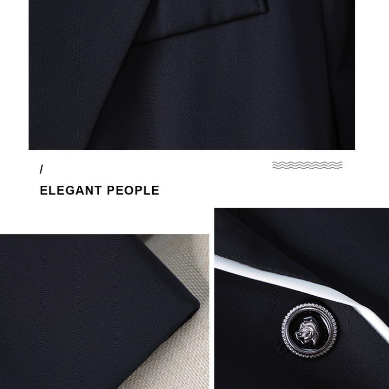 Blazer da donna bianco di lusso Abito slim da donna Moda Temperamento Abito formale Elegante abbigliamento da lavoro Giacca da abito in stile occidentale
