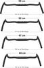 REDSHIFT Kitchen Sink Handlebar without Loop for and Commuter Aluminum Drop with 20mm of 41cm Width Road, Gravel, Touring, Bikes, Bar, 31.8mm Clamp,