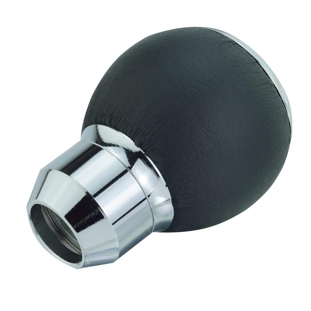 Abfer Light Gear Knob PU Shifter Stick Head Car Shift Lever Knob for Auto and Manual Universal Car Interior 5-Speed Vehicles, Accessories, (Black)
