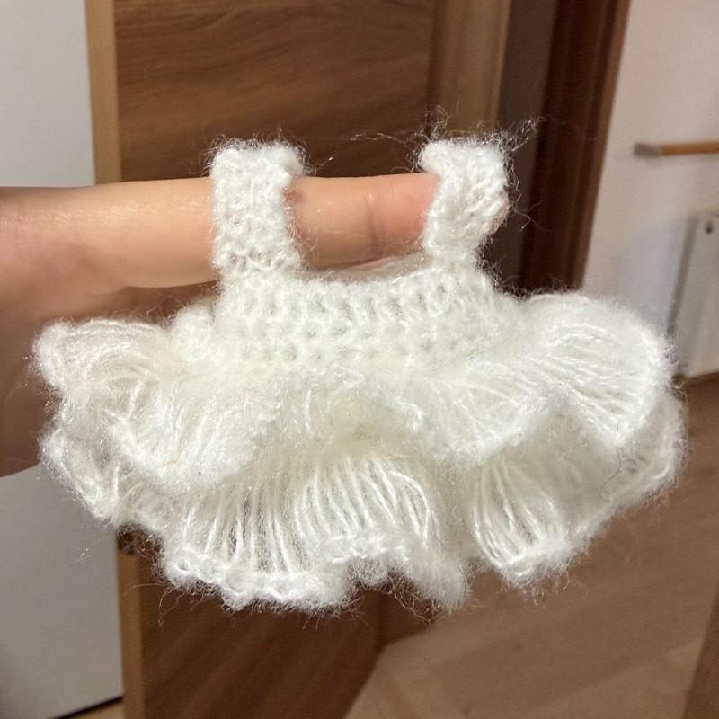 15cm Crybaby Doll Outfit Knit Dress Set Beach Vacation Theme 15-35 Age Collectible Figure