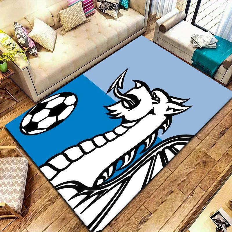 Fc Den Bosch Carpet Rug for Living Room Bedroom Home Sofa Decoration,Kids play Nonslip Floor Mat