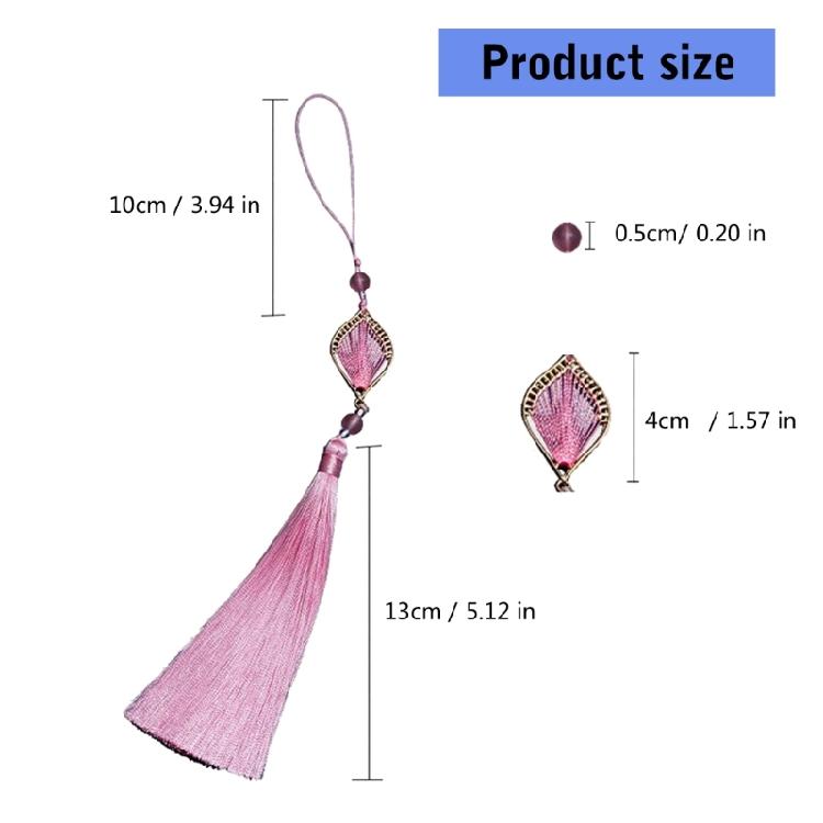 Tassels Adornment Colorful Hanging Pendant Bag Decoration Tassels Suitable for Purse Decors and Holiday Souvenirs