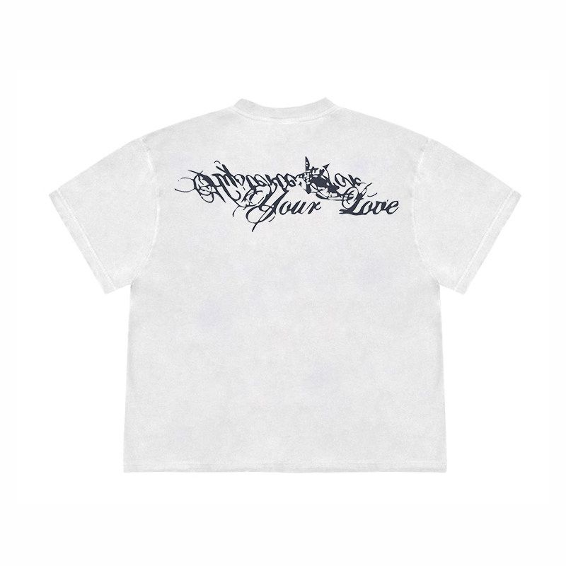 28blocks Summer New Arrival Short Sleeve Pure Cotton T-shirt Female Fashion Style Chic Retro Minority Oversize Tops White S L