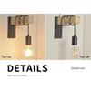 LED Wall light Sconces Fixtures 110V/220V E27 Iron Retro LED Wall Lamps Indoor Lamp Kitchen Bedside Living Room Bedside Lamp