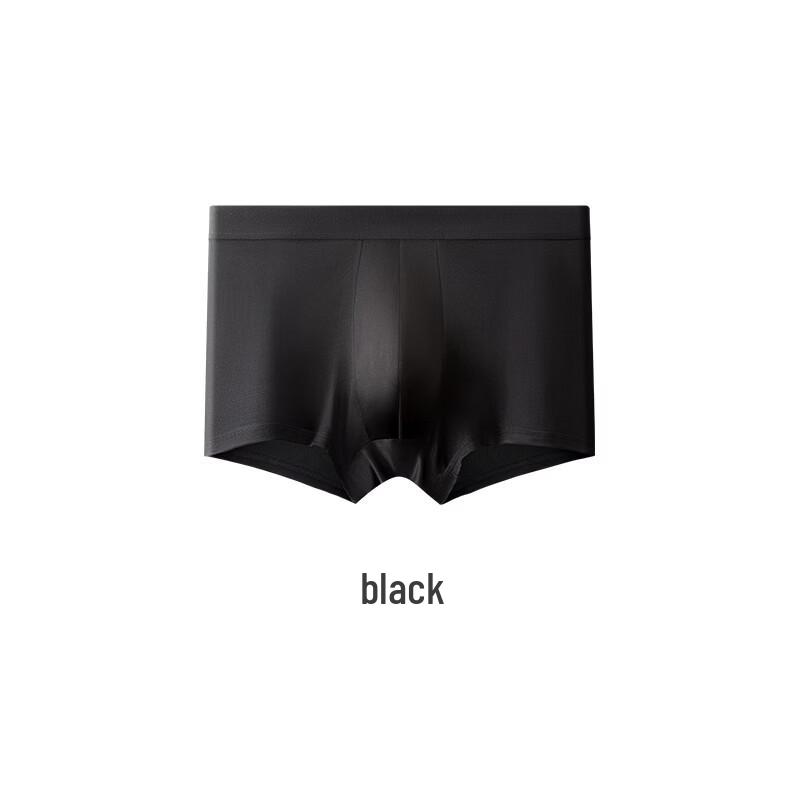 Tiancan Men's Silk Boxer Briefs and Cotton Socks